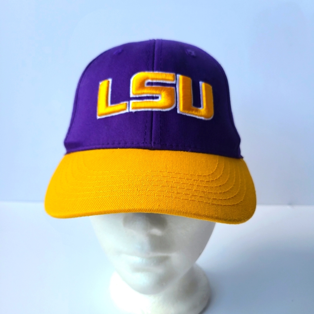 Youth Purple LSU Tigers Precurved snapback hat